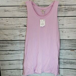 NWT Zara razorback flowy purple tank top siz Large
